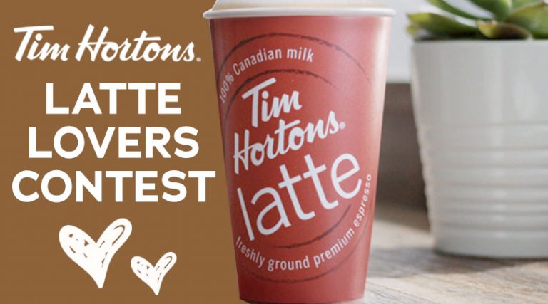 Tim Hortons Latte Lovers Contest